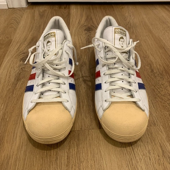Adidas “Endorsed by Wilhelm Bungert” retro style sneakers! - Picture 3 of 8